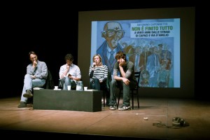 Presentazione fumetto su Caponnetto. Con Fava, Salici e Fortuna